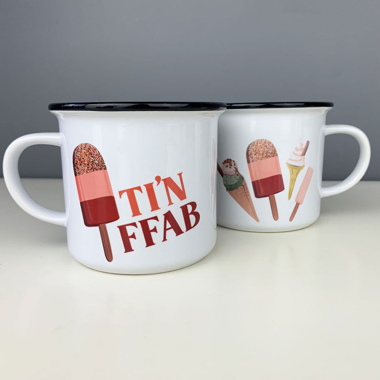 Ti'n ffab ceramic mug