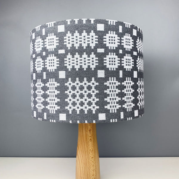 Welsh Blanket Print Lampshade Welsh Home Accessories Adra