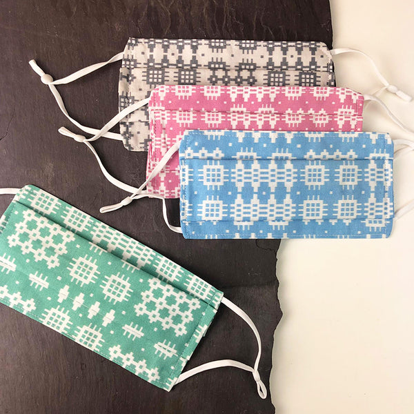 Welsh face masks Welsh gifts Welsh Face Coverings Adra
