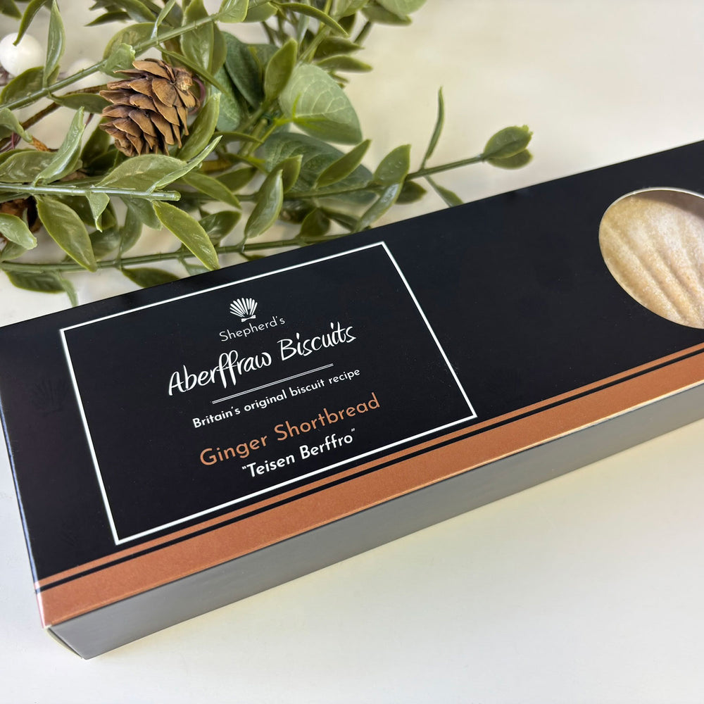 Ginger Shortbread | Aberffraw Welsh Biscuits | Adra