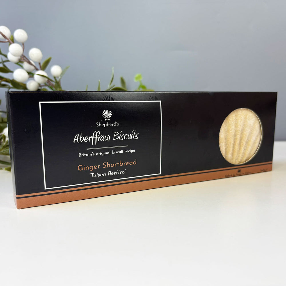 Ginger Shortbread | Aberffraw Welsh Biscuits | Adra