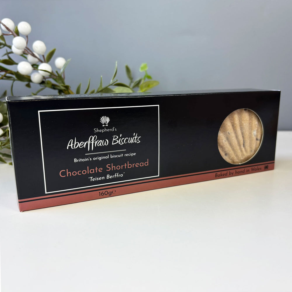 Chocolate Shortbread | Aberffraw Welsh Biscuits | Adra