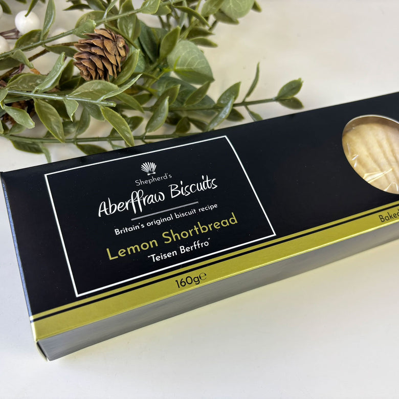 Lemon Shortbread | Aberffraw Welsh Biscuits | Adra