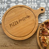 Pizza perffaith bamboo board