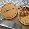 Pizza perffaith bamboo board