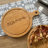 Pizza perffaith bamboo board