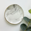 Marble effect trinket dish - large