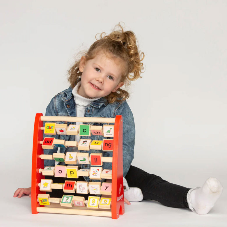 Welsh alphabet abacus