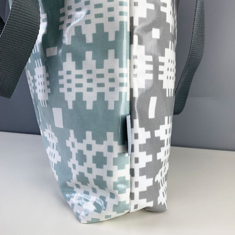 Welsh Oilcloth Tote Bag Eleanor's Attic Adra bags Adra