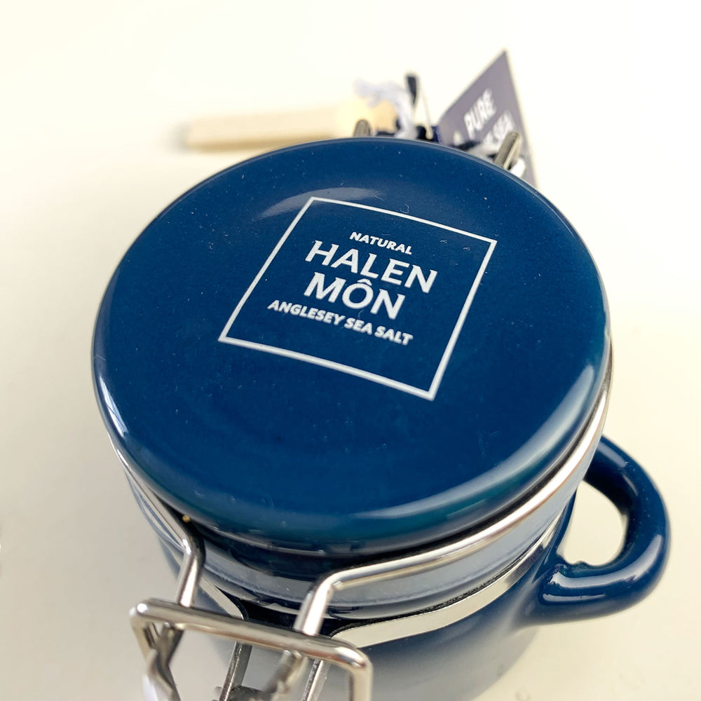 Hand-harvested, organic-approved Halen Môn Welsh sea salt made from Anglesey sea water 