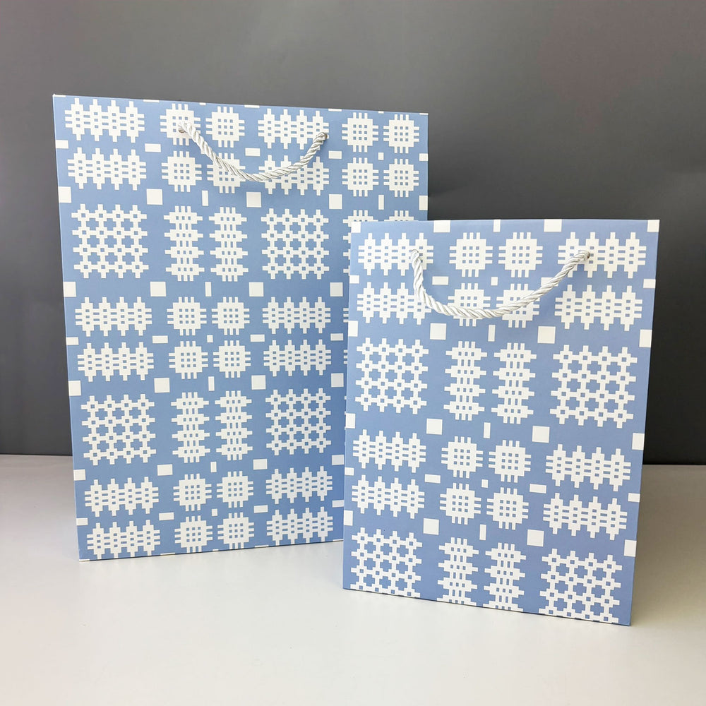 Welsh blanket gift bag