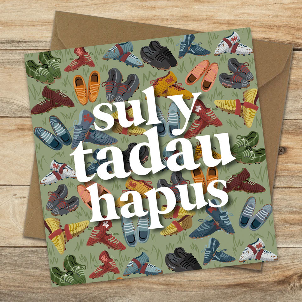Sul y Tadau Hapus card - shoes