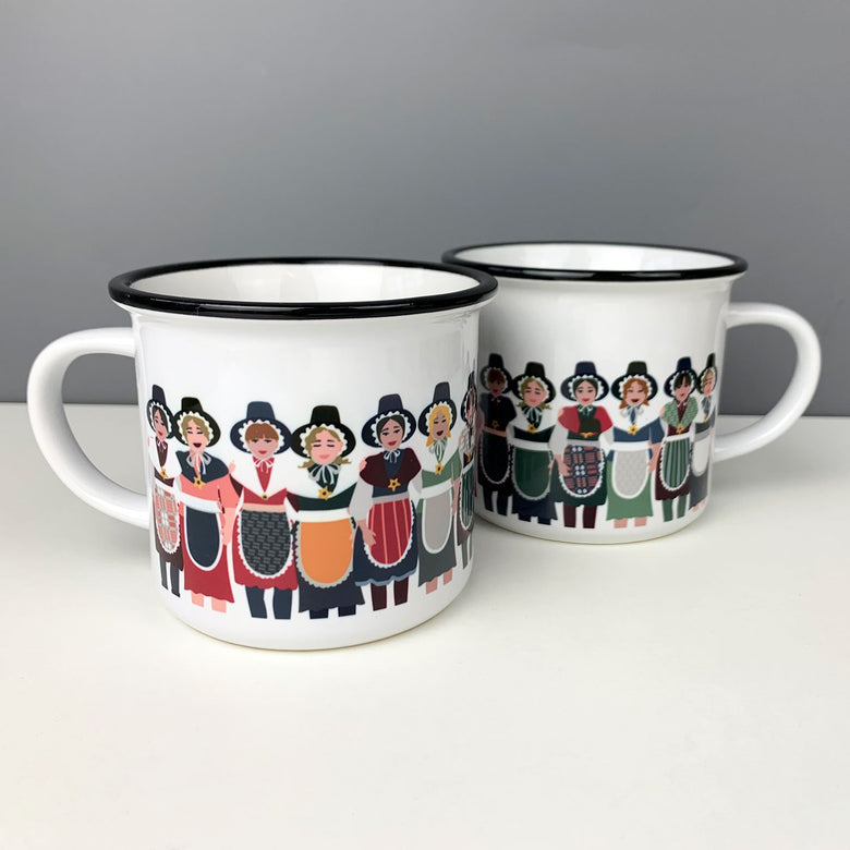 Welsh ladies ceramic mug
