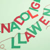 Nadolig Llawen Christmas bunting