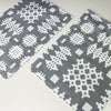 Welsh blanket table mats - set of 2