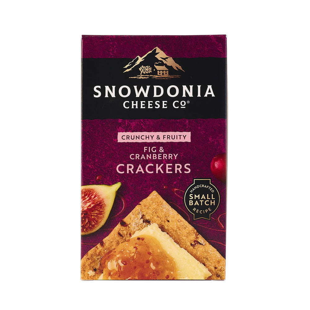 Fig & cranberry crackers