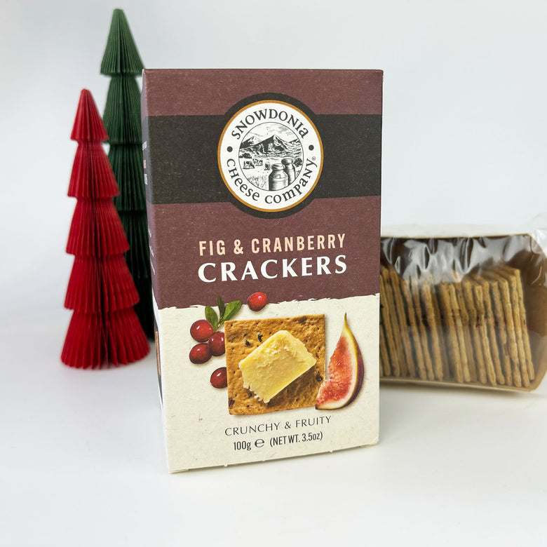 Fig & cranberry crackers