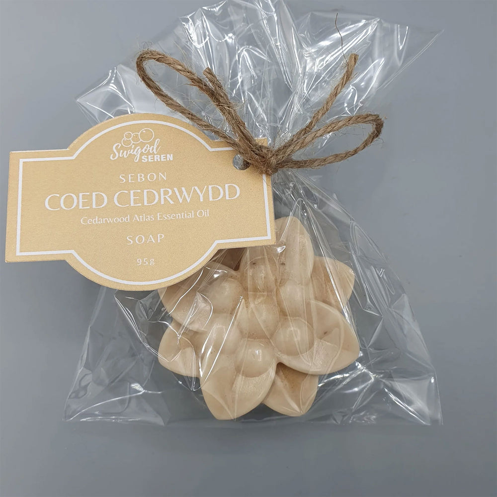 Cedarwood flower soap