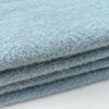 Geo extra large wool throw - duck egg blue