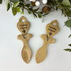 Nadolig Llawen Christmas love spoon