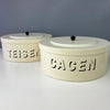 Cacen/Teisen cake tin - block cream