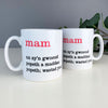 Welsh definition mug - mam