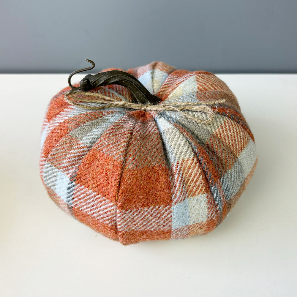 Pumpkin decoration handmade in Wales by Moose & Co