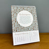 Welsh 2025 desk calendar