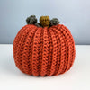 Hand crocheted pumpkin