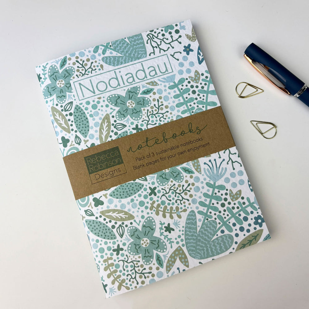 Welsh Notebook set | Welsh Stationery | Adra
