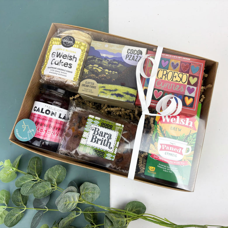 Welsh Afternoon Tea Hamper | Welsh Hampers | Food from Wales | Adra