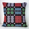 Welsh tapestry cushion - retro