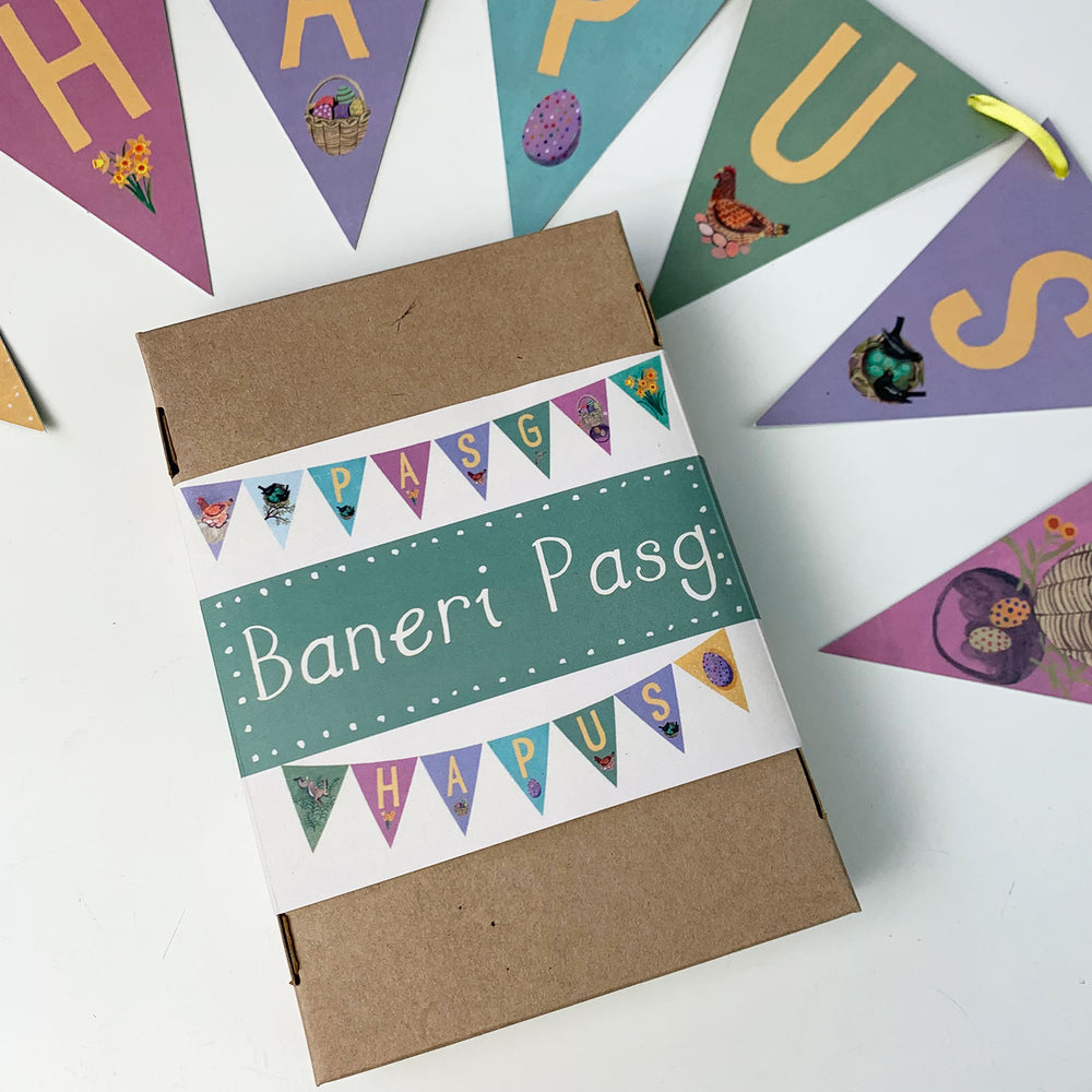 Pasg hapus Easter bunting