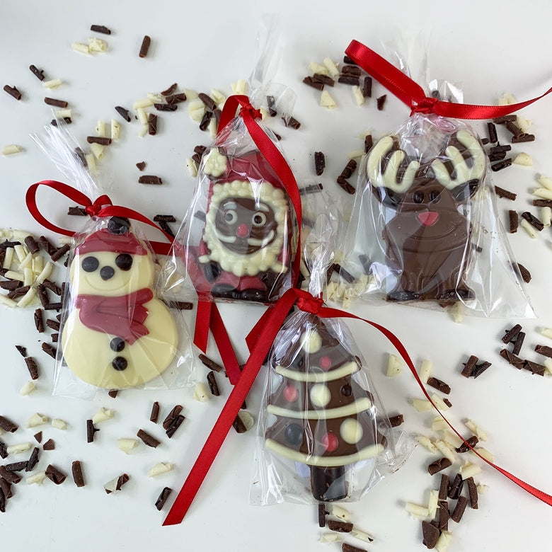 Chocolate santa, Welsh Chocolates, Welsh Food gifts, Welsh Gift