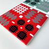 Welsh blanket print coaster