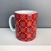 Scandi Welsh tapestry mug