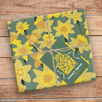 Daffodils apron, Welsh Aprons, Welsh Kitchen, Welsh Tea Towel 