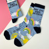 Daw eto women's socks - blue