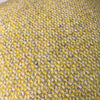 Wool illusion Welsh cushion - large, yellow