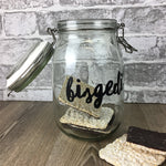 Bisgedi Welsh Pantry Jar, Unique Pantry Ideas, Kitchen Storage, Adra