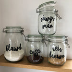 Welsh Pantry Jar, Unique Pantry Ideas, Welsh Kitchen Storage, Adra