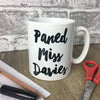 Personalised monochrome mug