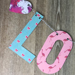 Personalised Patterned Bunting, Personalised Buntings, Childrens Gift