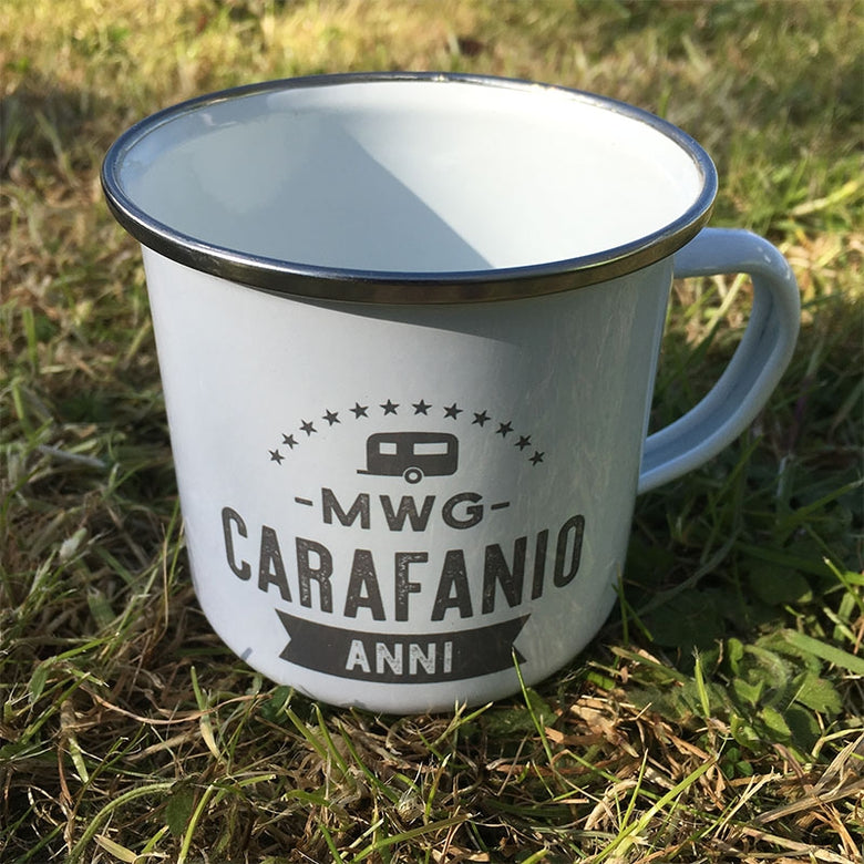 Personalised caravanning mug