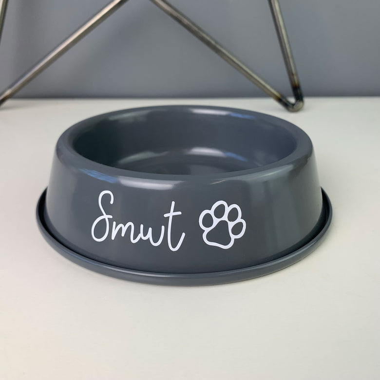 Personalised cat bowl