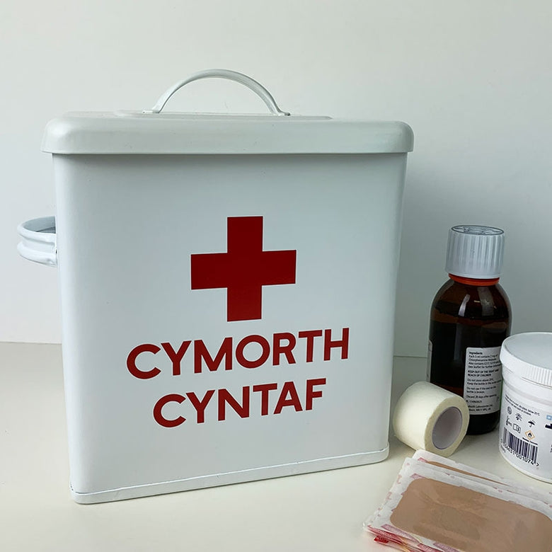 Welsh First Aid Tin, Welsh Kitchen Storage, Welsh Kitchen Accessories