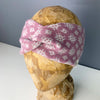 Welsh wool headband in pink, a perfect gift for her