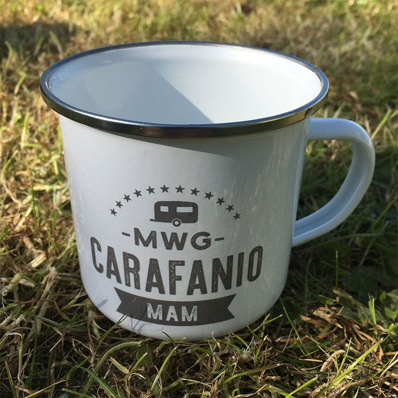 Personalised caravanning mug