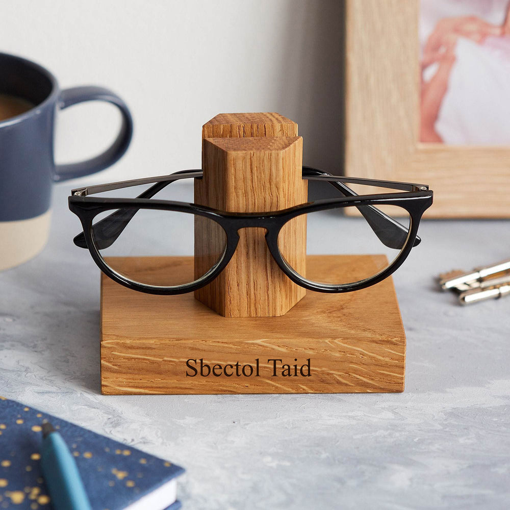 Wooden Glasses Rack 