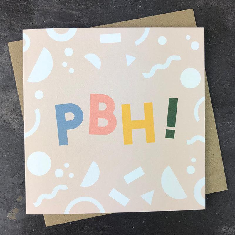 PBH birthday card, Welsh birthday card, Unique Birthday Cards, Adra